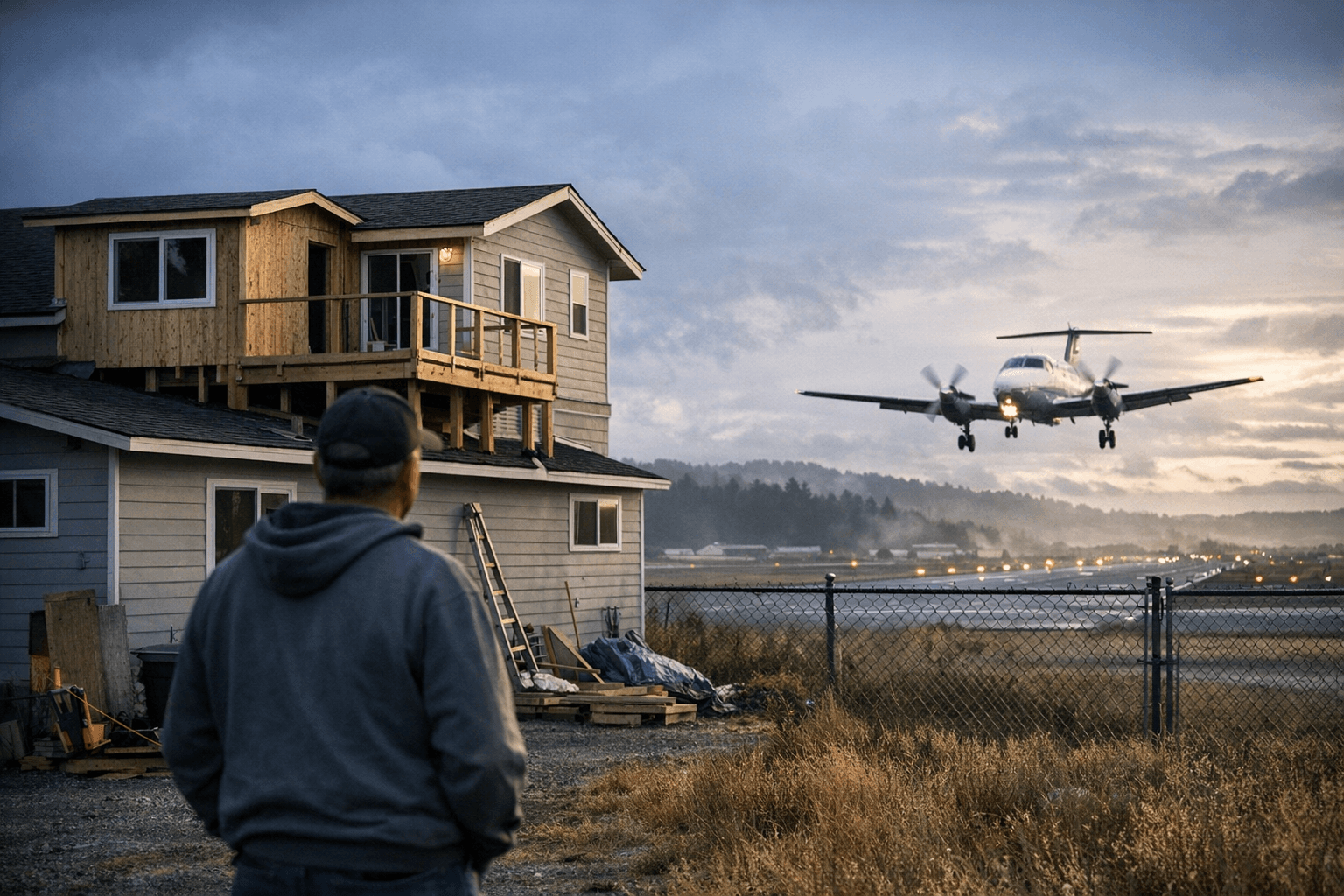 County Blocks McKinleyville ADU Near Redwood Regional Airport Runway Zone