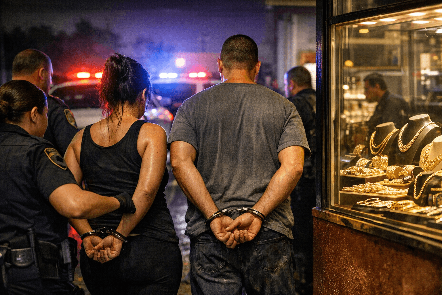 Hialeah Couple Arrested in Alleged Multi-Store Jewelry Theft Scheme