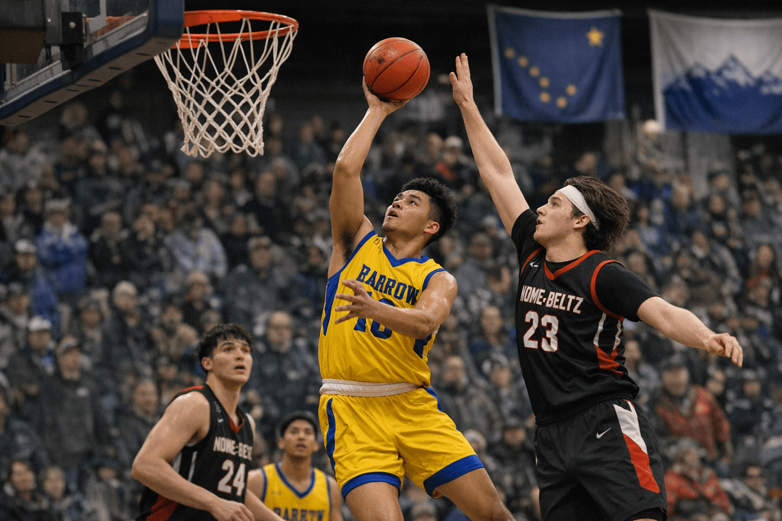 Barrow High School Faces Nome-Beltz in 3A State Basketball Playoffs