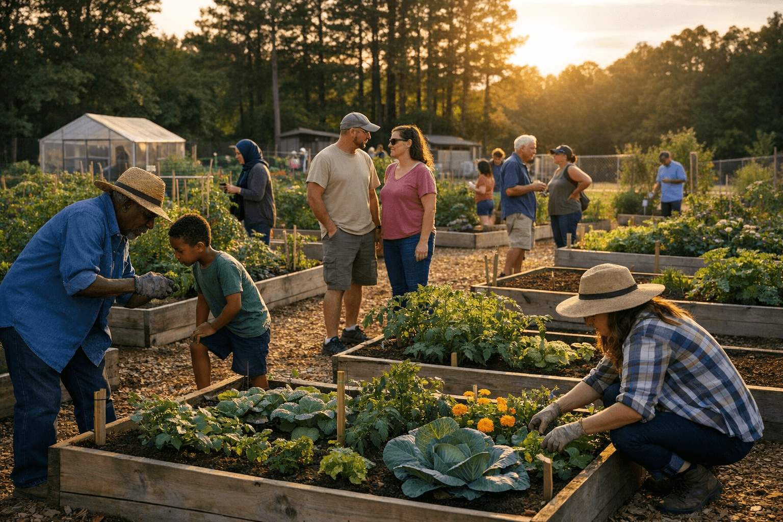 Raleigh Invites Neighbors to Explore New Barwell Road Community Garden