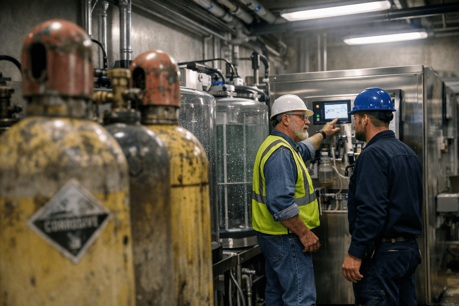 Baker City Plans Switch From Chlorine Gas to On-Site Liquid Generation