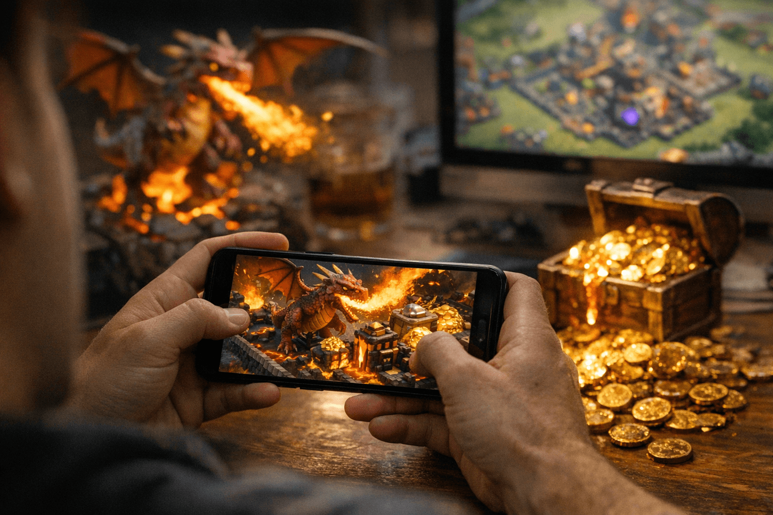 Clash of Clans Clan Rush Event Kicks Off Dragon-Mode Season in March