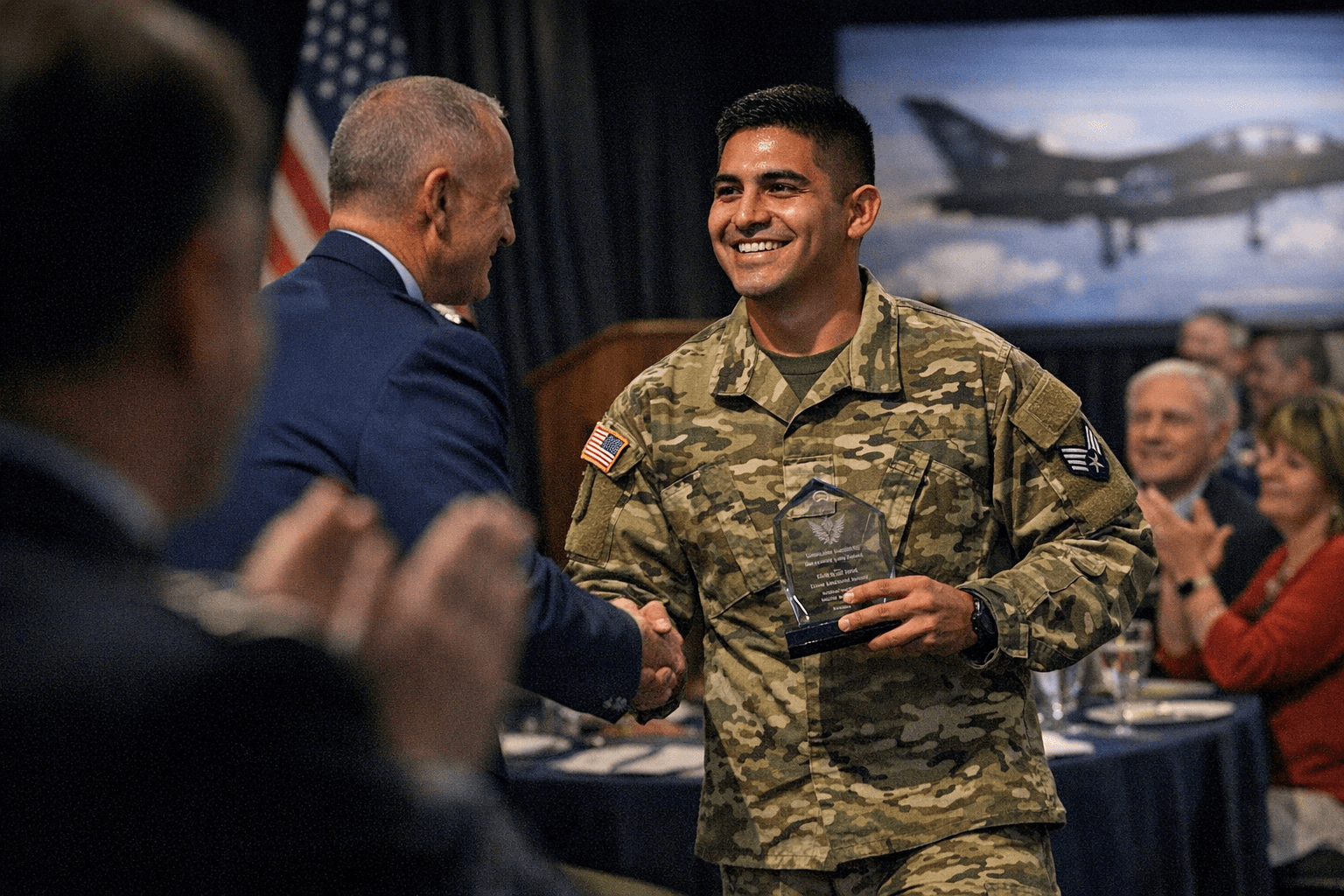 Laughlin AFB Honors Top Airmen, Community Partners at Wings of XLence Luncheon