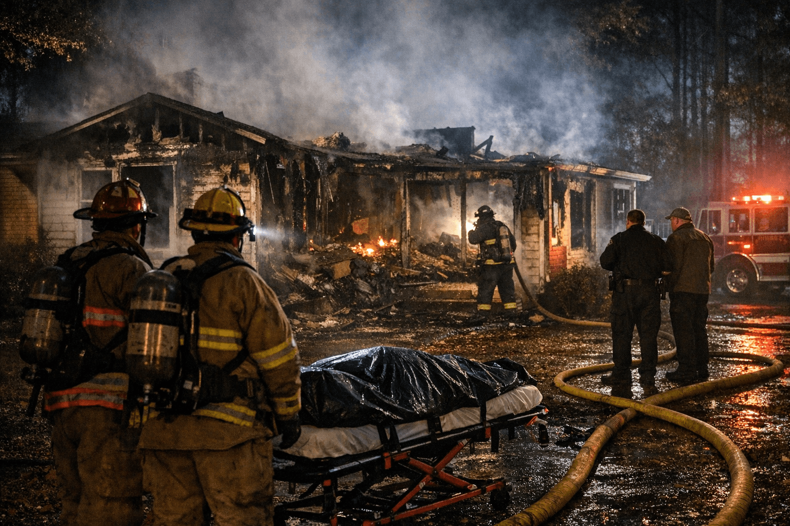 Haw River Man, 70, Dies in Early Morning House Fire on Glen Oaks Drive