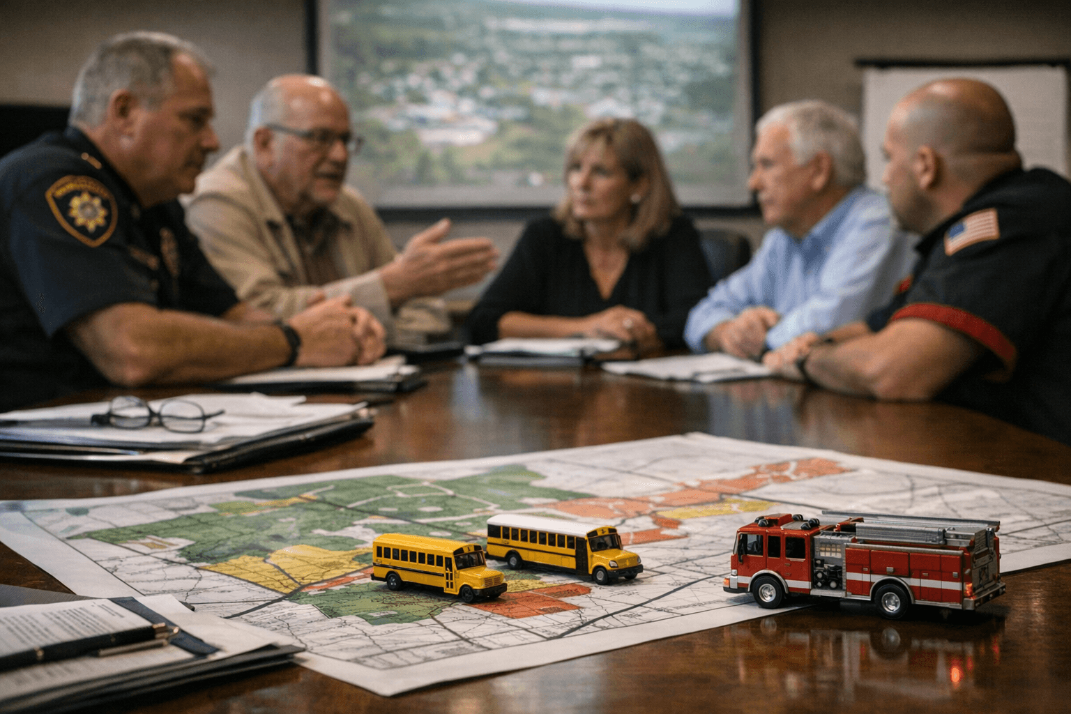 Alamance County, City Officials Meet to Plan Schools, Land Use, and Emergency Services