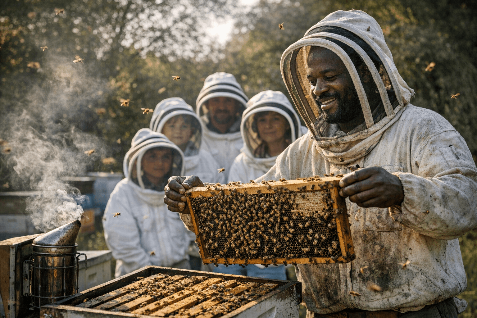 Brooksville Beekeeper Grows Backyard Hobby Into Honey Badgers Bee Farm Business