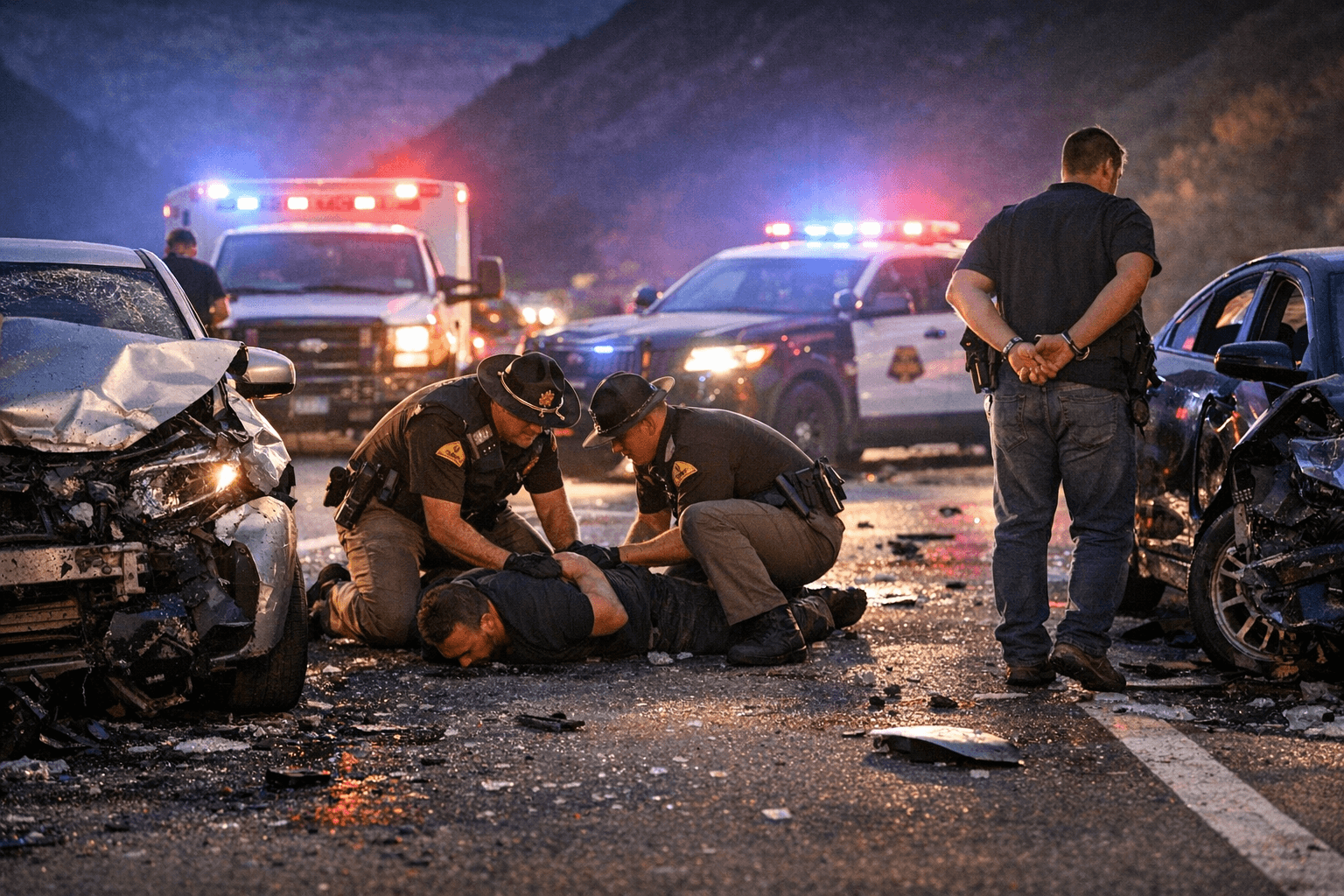 Two Drivers Arrested for DUI After Wrong-Way Crash on I-80