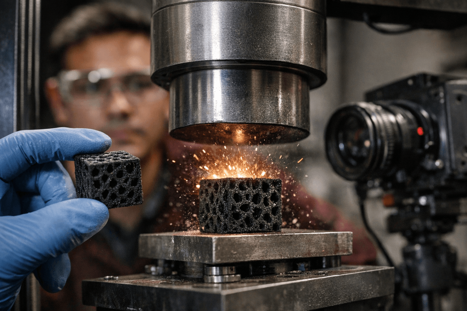 3D-Printed Super Foam Absorbs Up to 10 Times More Energy