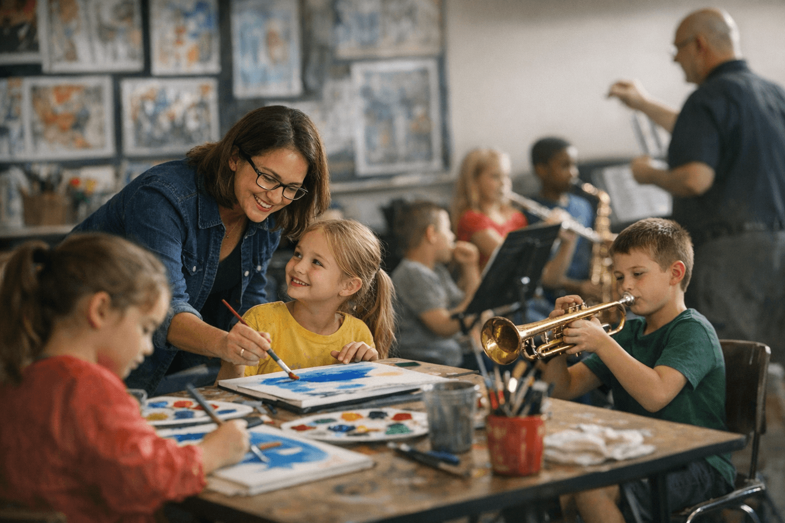 DeBary Foundation Funds Arts Education Partnership at DeBary Elementary