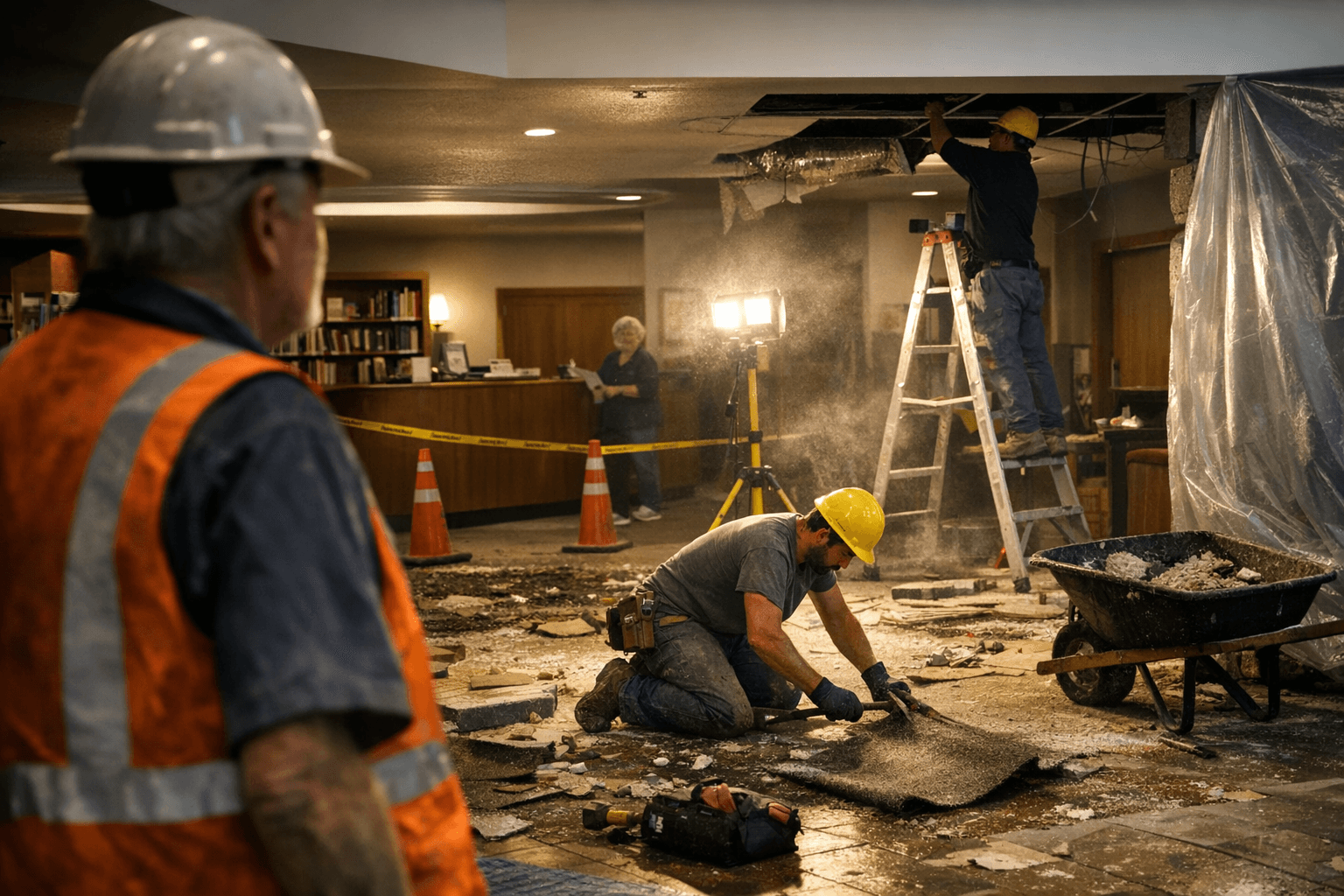Curtis Memorial Library Begins Lobby Renovation Monday to Improve Accessibility