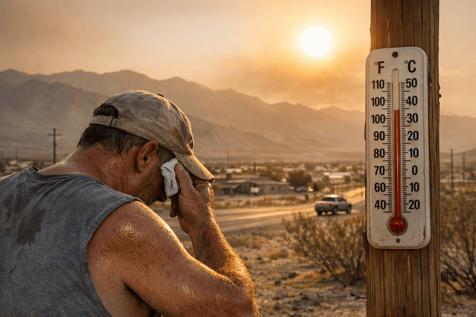 Extreme Heat Warning Blankets Pahrump Valley Through Sunday With Near-Record Highs