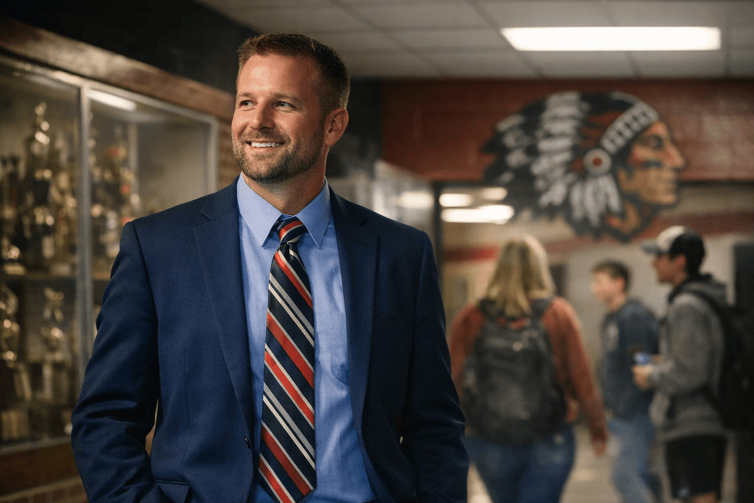 Logan Sampers Named New Principal at Alta-Aurelia High School