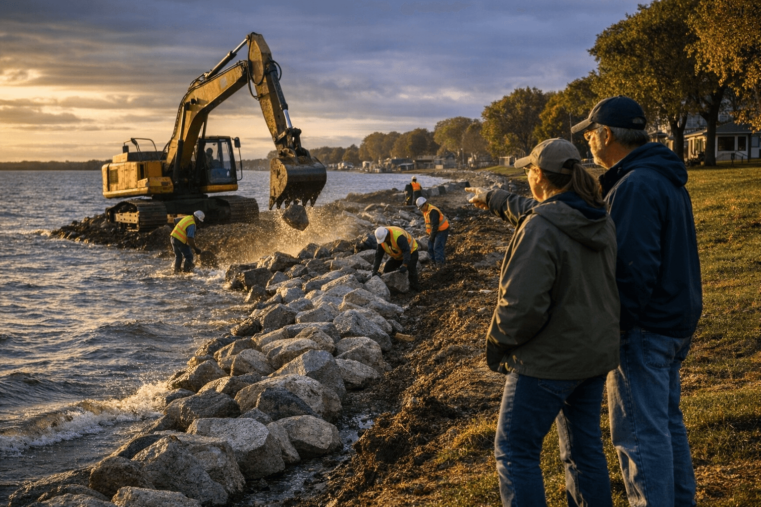 Storm Lake City Council Approves Shoreline Stabilization Partnership with Preservation Group
