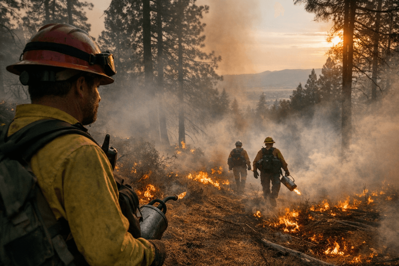 Wallowa-Whitman National Forest Plans Prescribed Burns Near La Grande