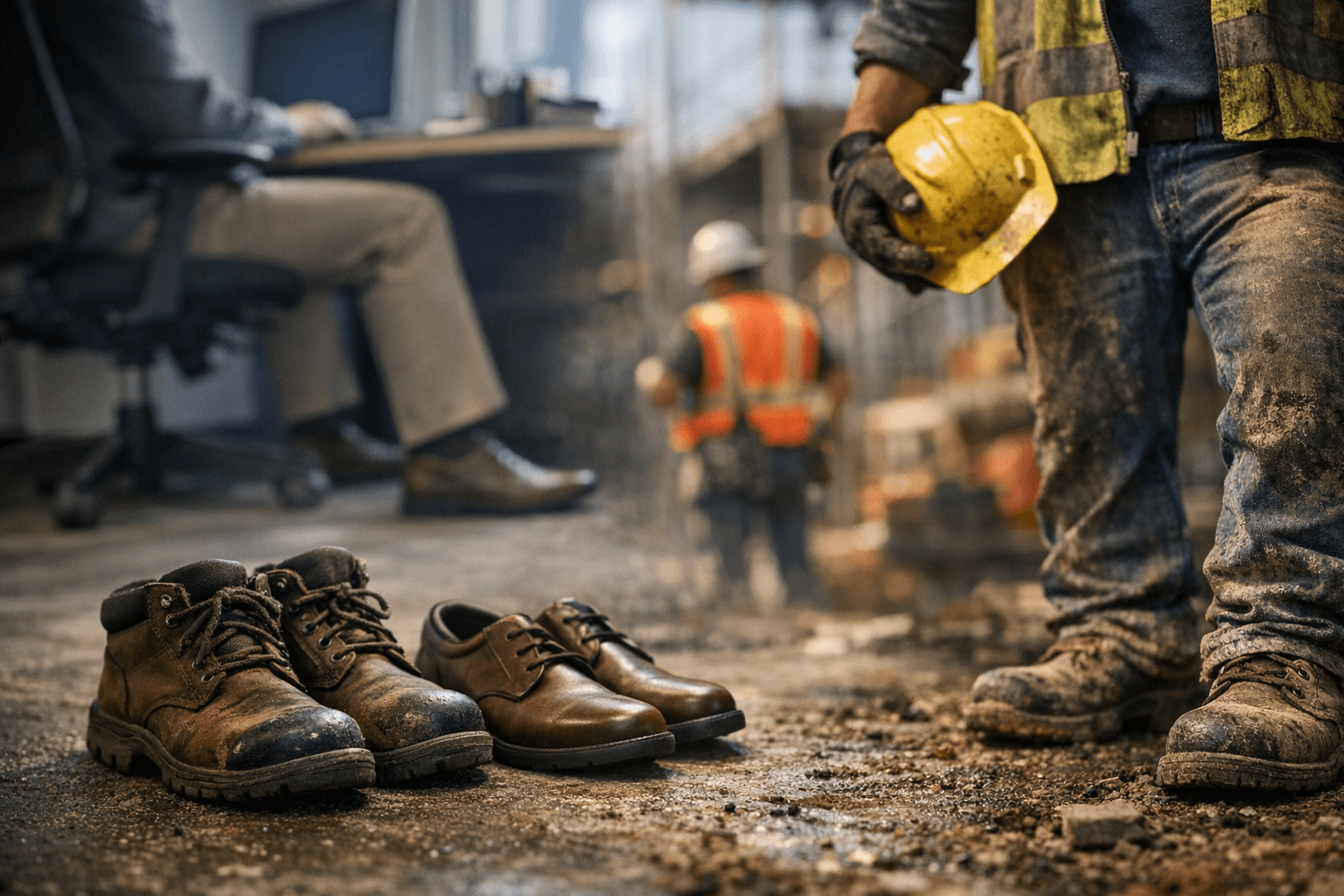 Safety Toe vs Soft Toe: What Professionals Need for Desk and Site