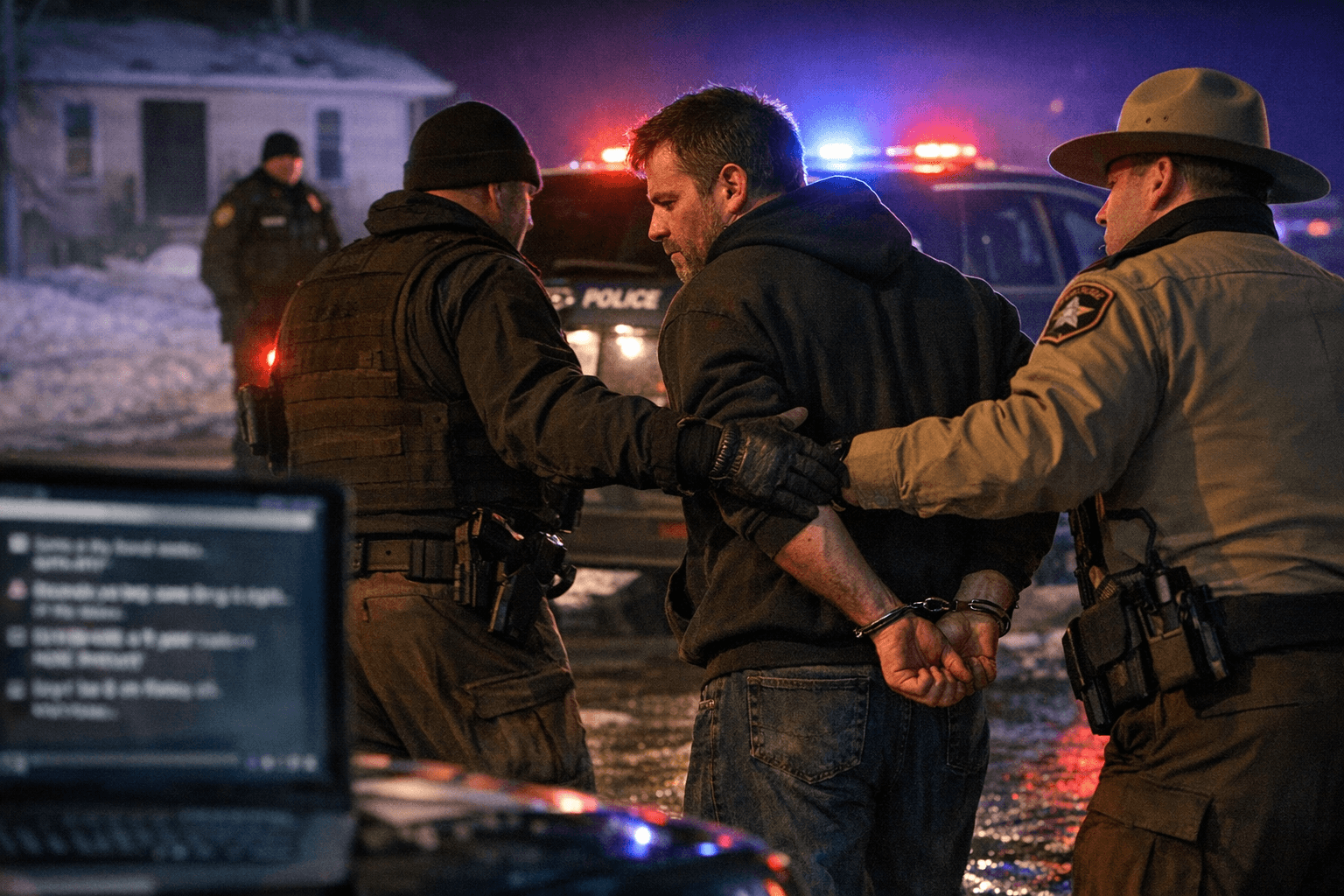 Iron River Man, 40, Arrested for Online Threats Against Residents, Children