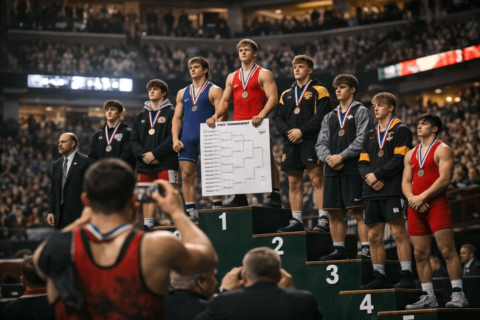 Nine Holmes County Wrestlers Earn Podium Spots at OHSAA State Tournament