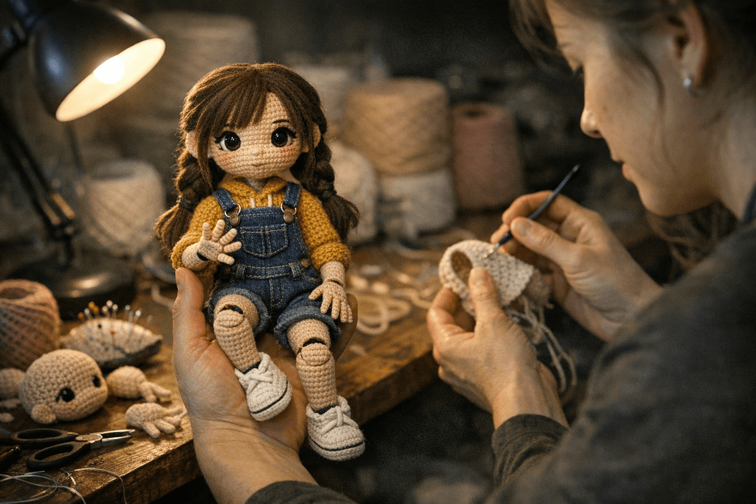 Free Mia Doll Amigurumi Pattern Offers Advanced, Customizable Crochet Design
