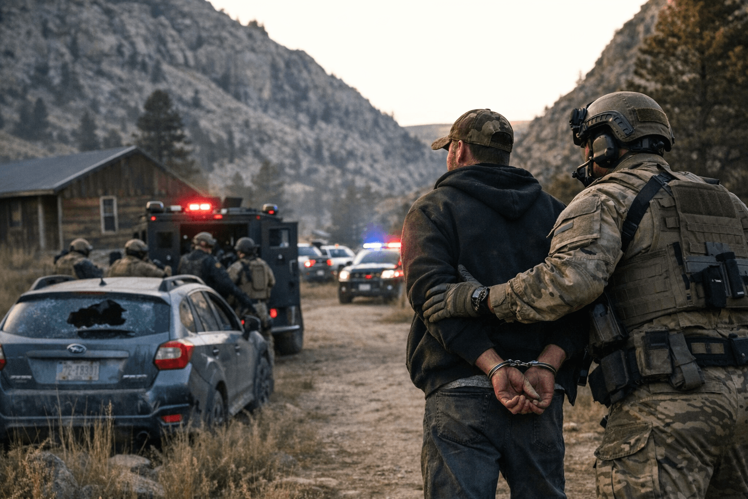 Armed Standoff in Sybille Canyon Ends With Arrest of Colorado Homicide Suspect