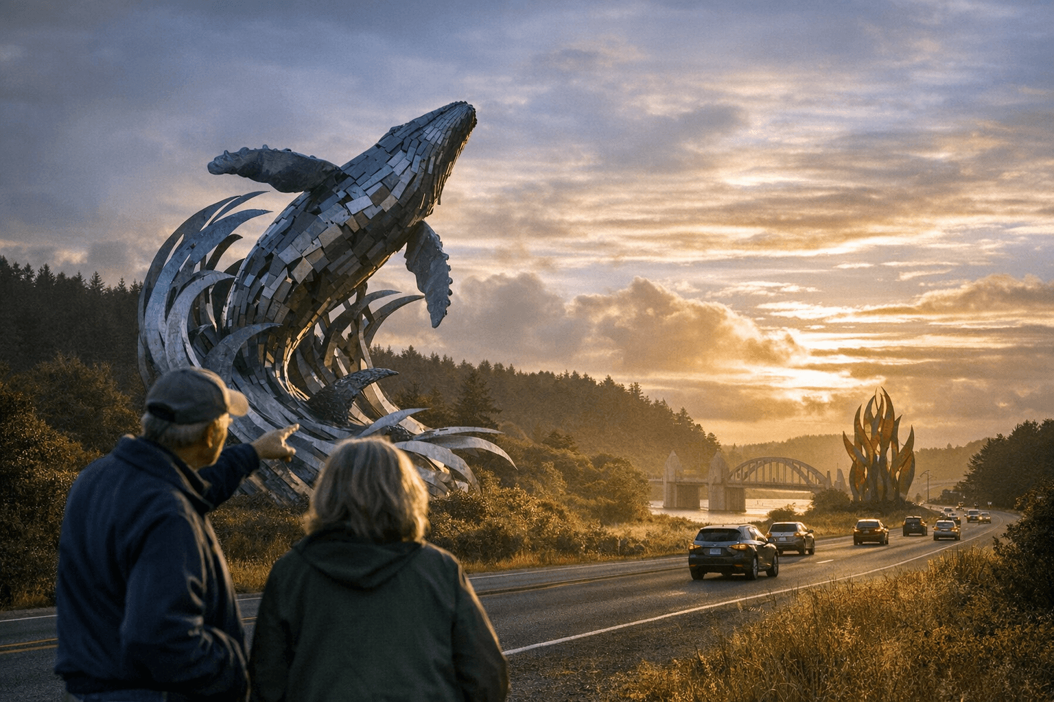 Florence Seeks Six Large-Scale Sculptures for Highway 101 Public Art Display