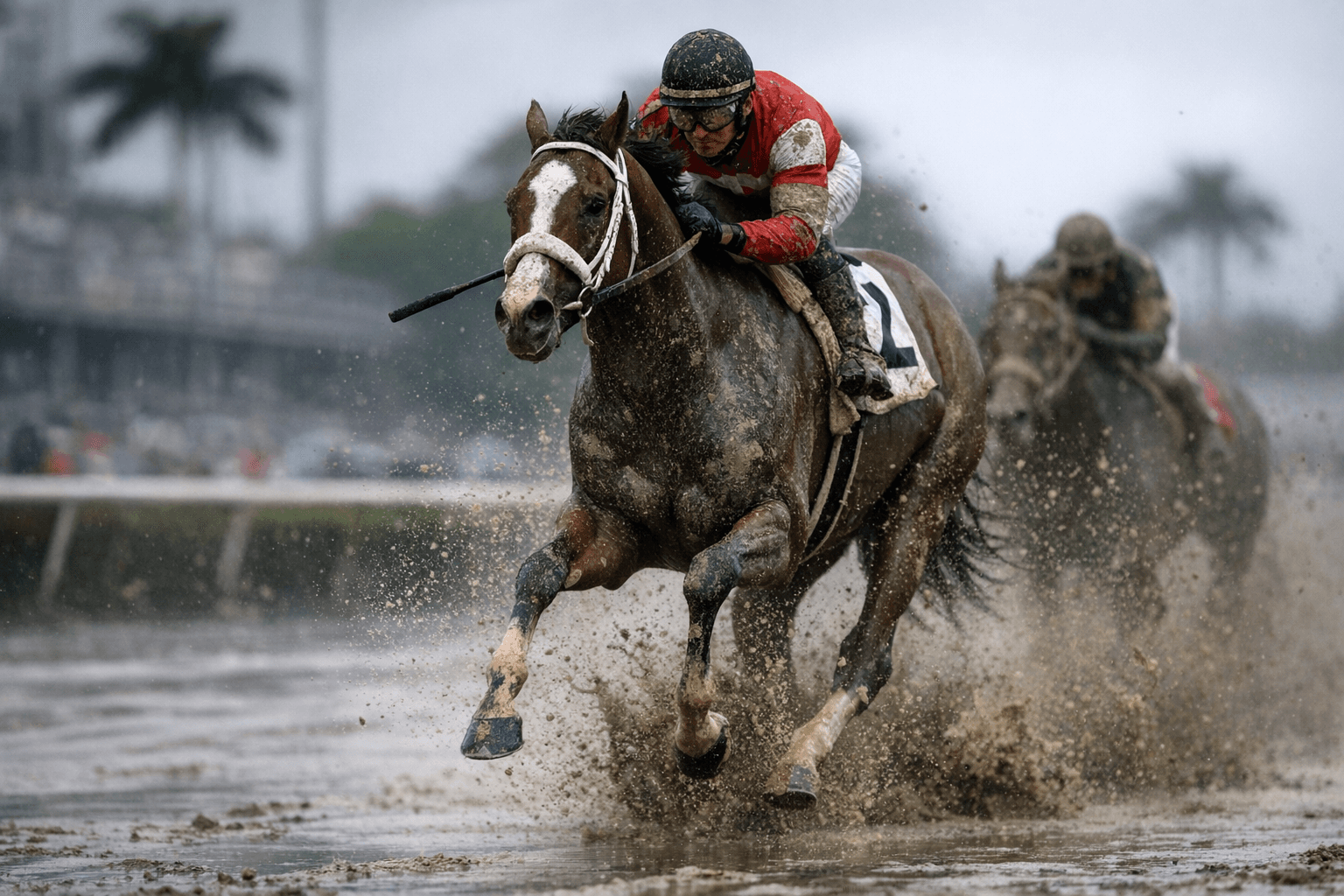 Make My Day Breaks Maiden at Gulfstream Park on Sloppy Track