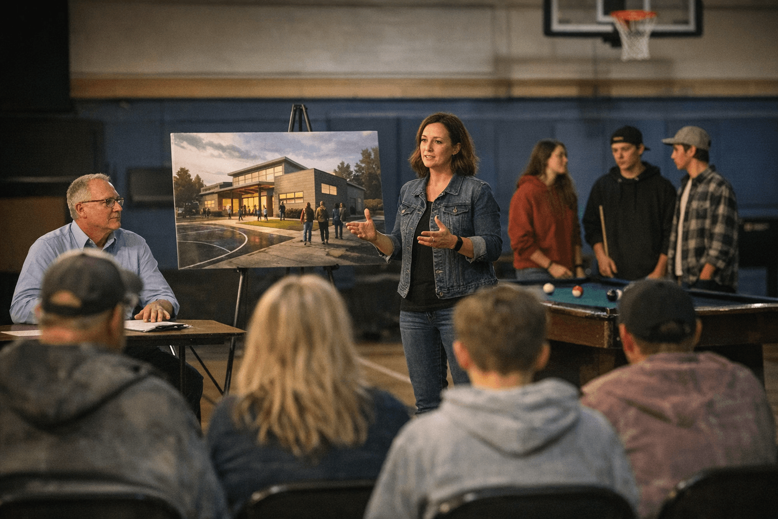 Baker School District, Researcher Survey Community on Potential Youth Center