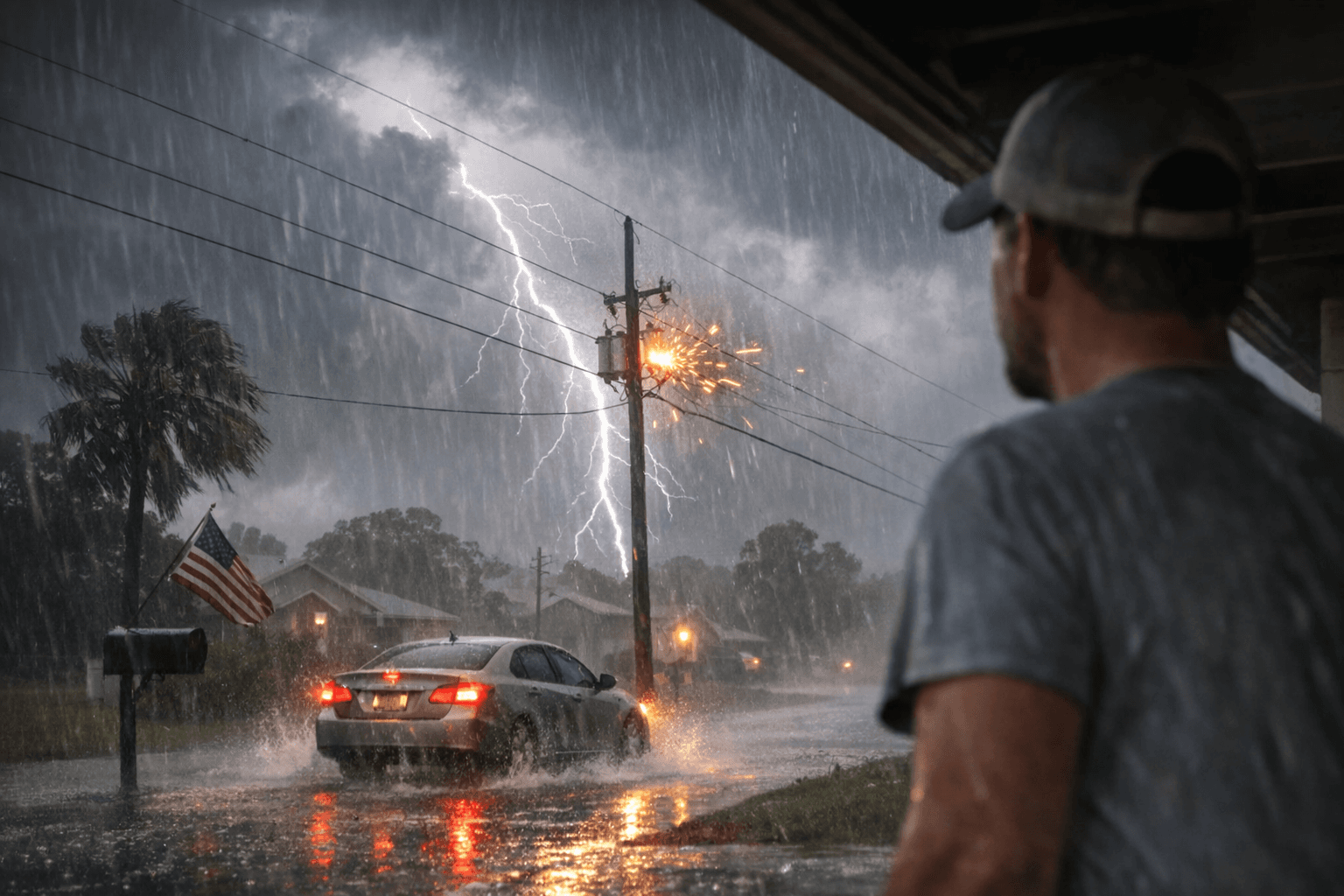 NWS Tampa Bay Issues Severe Thunderstorm Warnings for Spring Hill, Brooksville