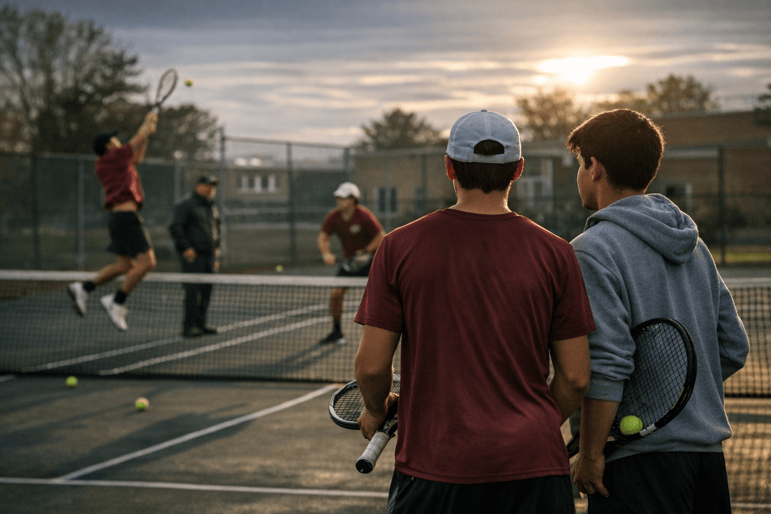 East Hampton Tennis Players Embrace Spring Season, Move to Division I