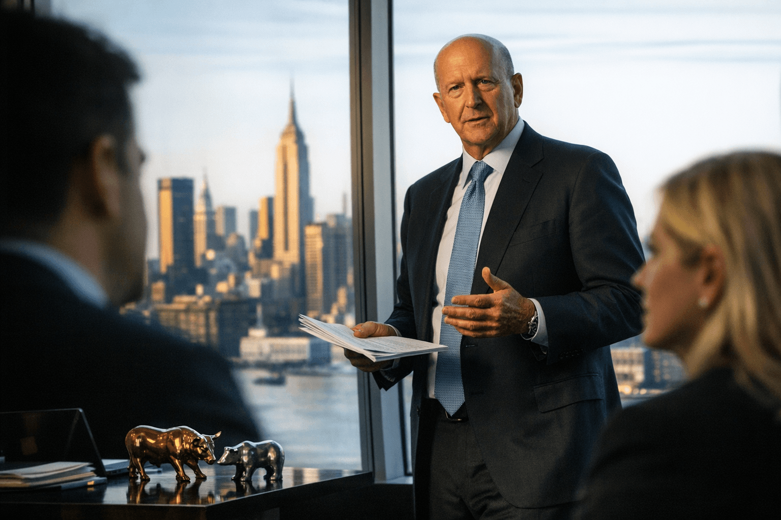 Goldman Sachs CEO Solomon Sees Dealmaking Revival Driving Return on Equity Goals