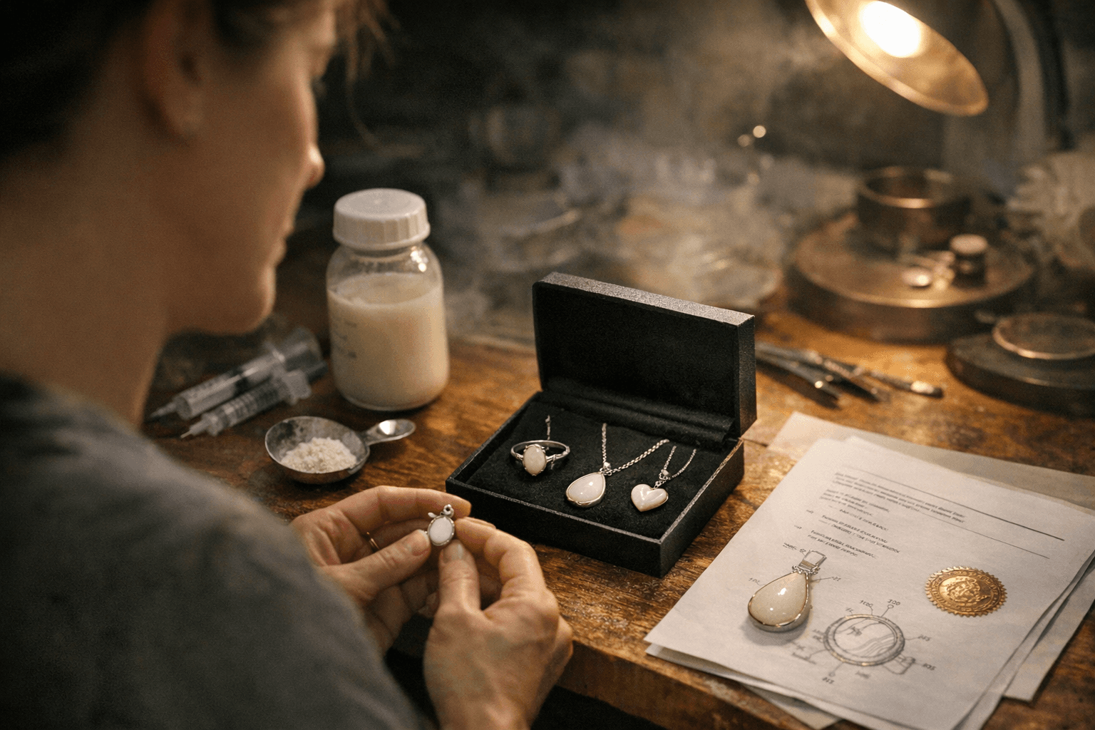 KeepsakeMom Earns U.S. Patent for Proprietary Breastmilk Preservation Jewelry Method