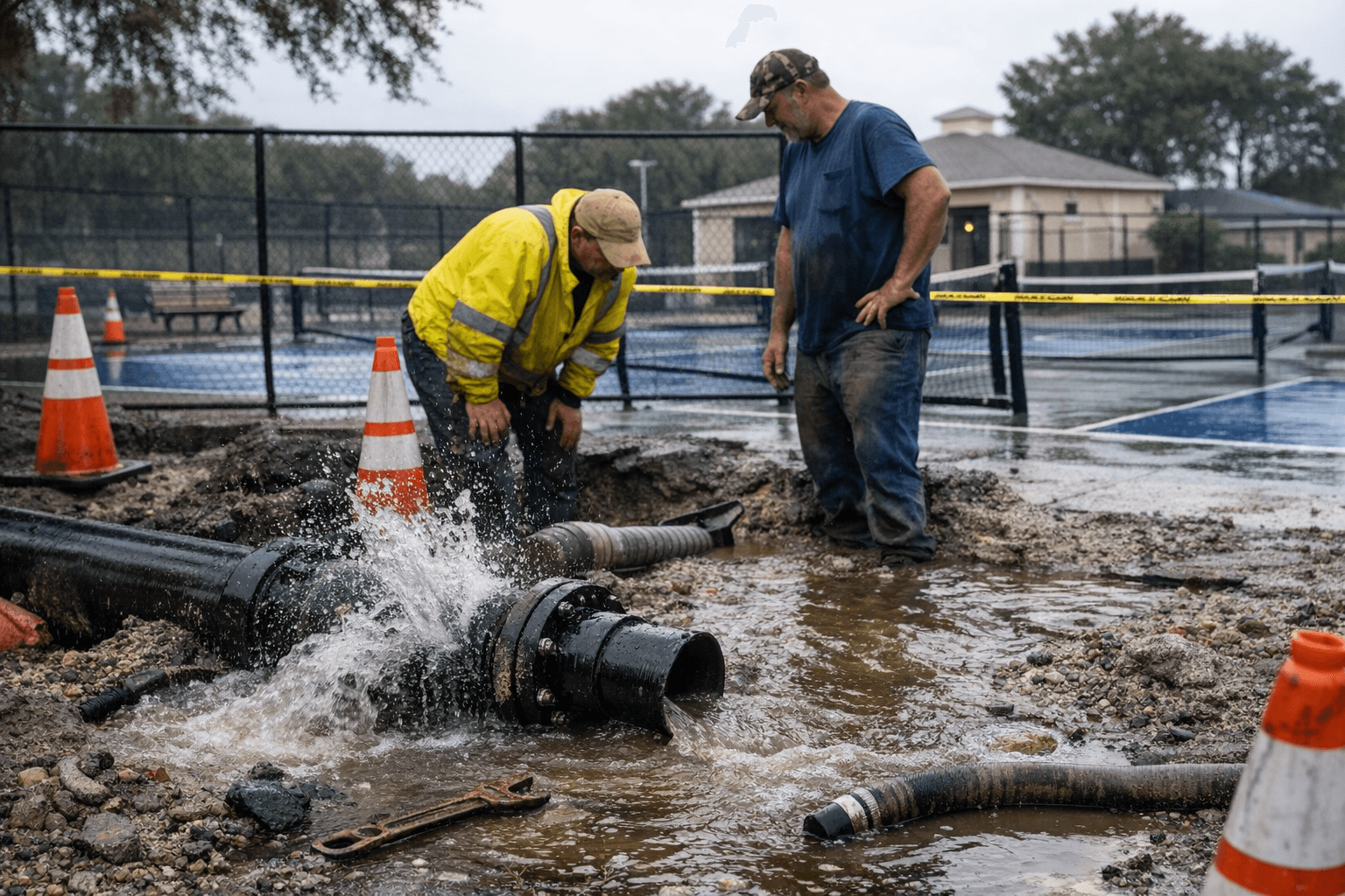 Lake Miona Recreation Center Closes After Pipe Problem Disrupts Pickleball Events