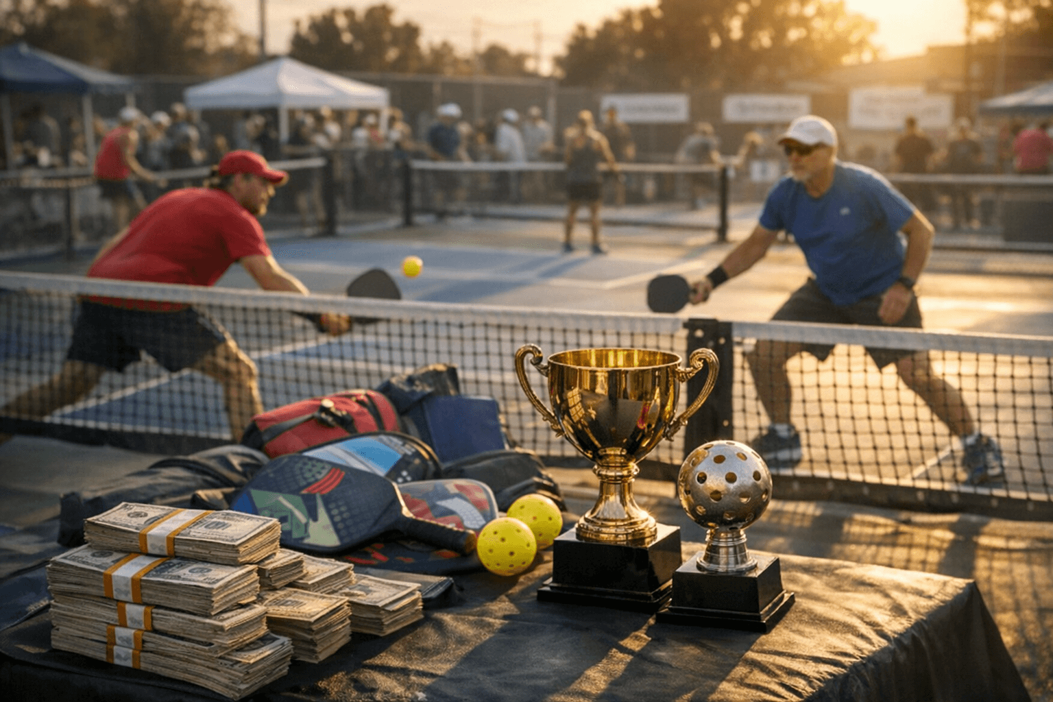Weekend Pickleball Tournaments Net $6,000 to $7,000 After Sponsor Support