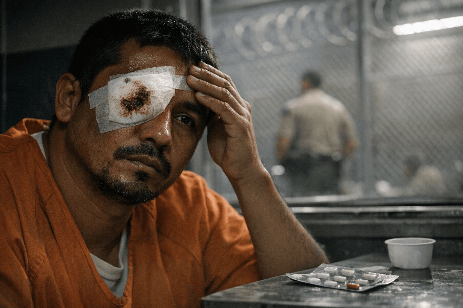 ICE Detainee Lost Eye at Pahrump Facility After Medication Denials, Lawsuit Claims