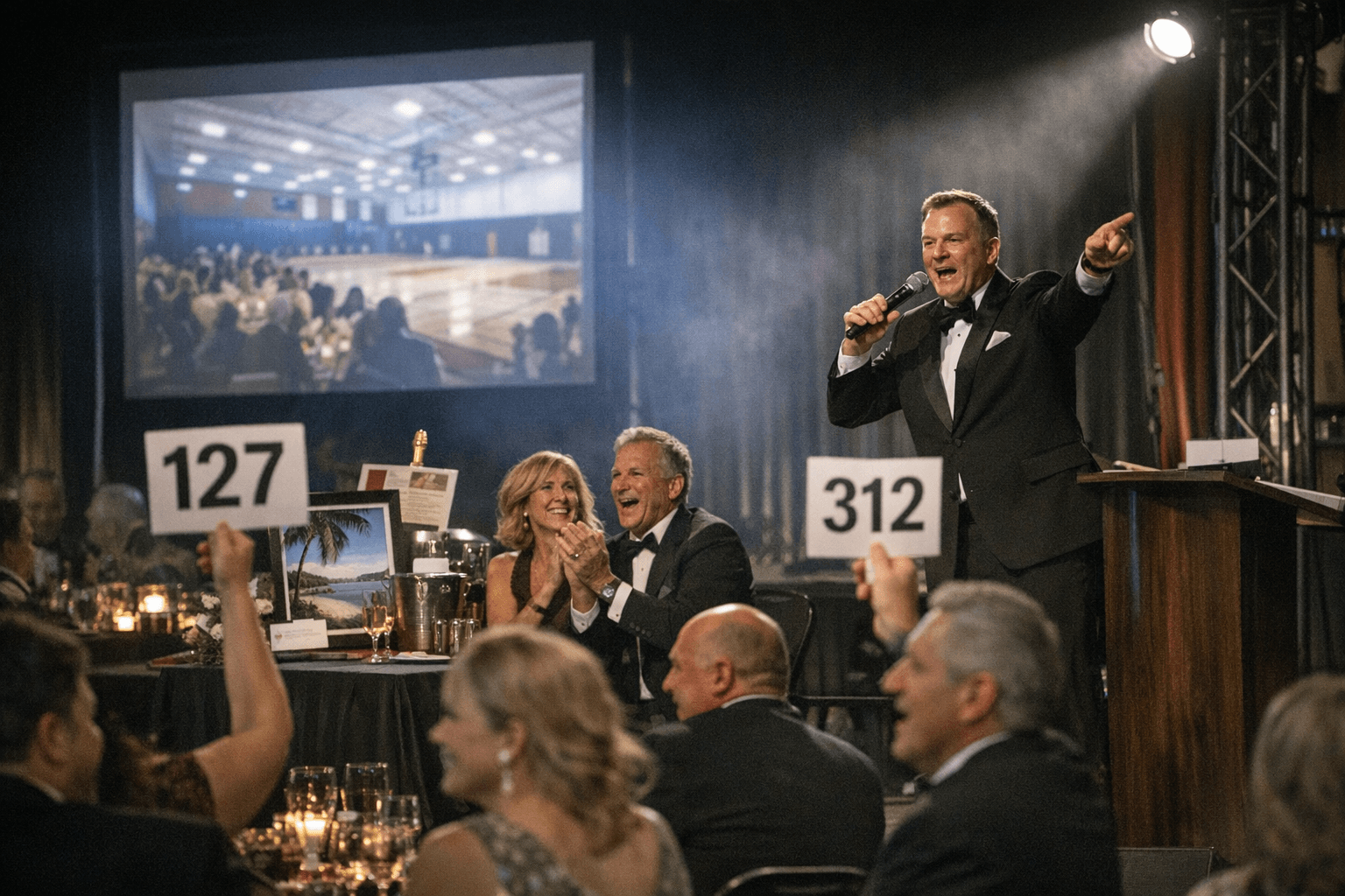 St. Mary's School Auction Raises Record $1.3 Million for Gym Renovation