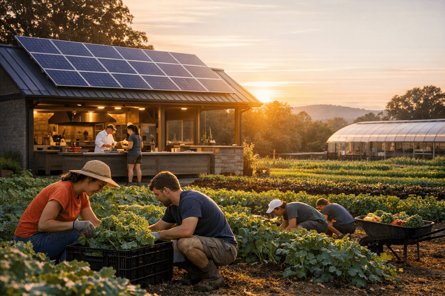 Bucknell Alumni Gift Renames Campus Farm, Funds Teaching Kitchen Expansion