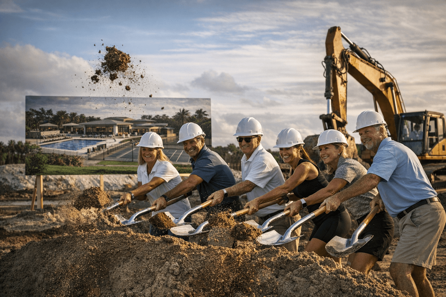 North Naples Private Club Breaks Ground on New Sports and Lifestyle Center