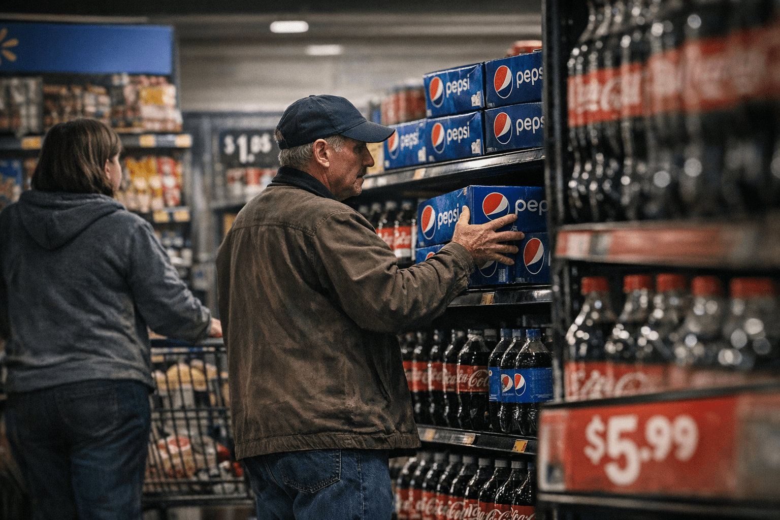 Consumers Sue Walmart, Pepsi Over Alleged Scheme to Inflate Rivals' Prices