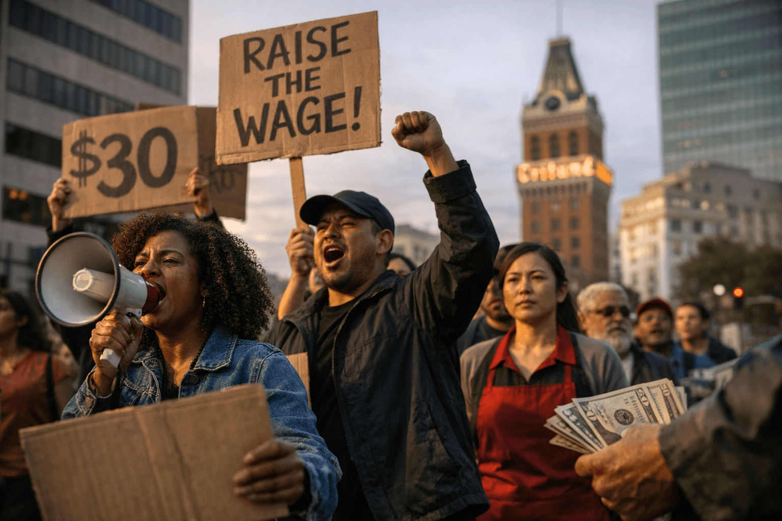 Oakland Organizers File Ballot Initiative to Raise Minimum Wage to $30