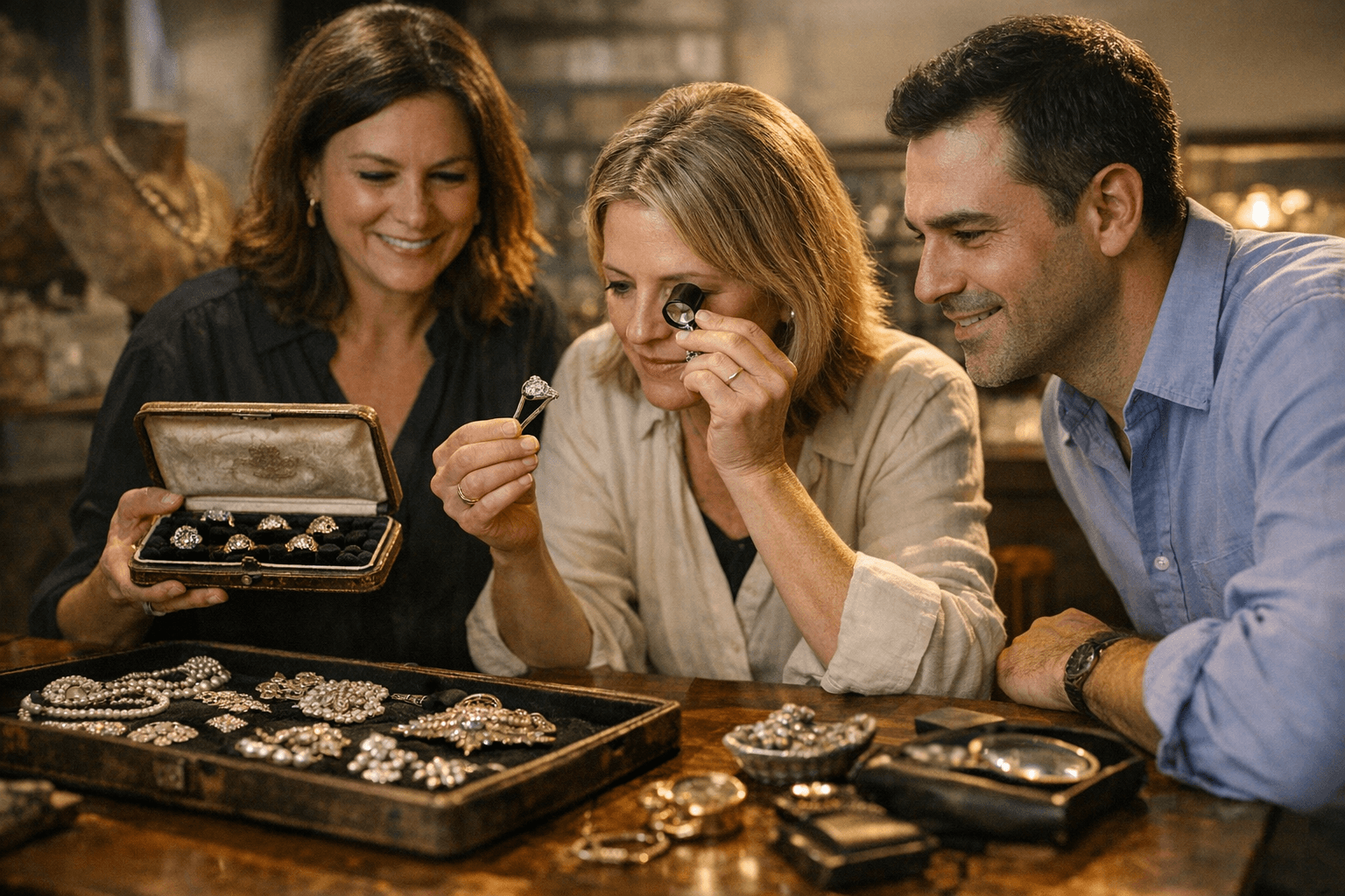 Northwestern Alumni Transform Antique Jewelry Passion Into Thriving Full-Time Business