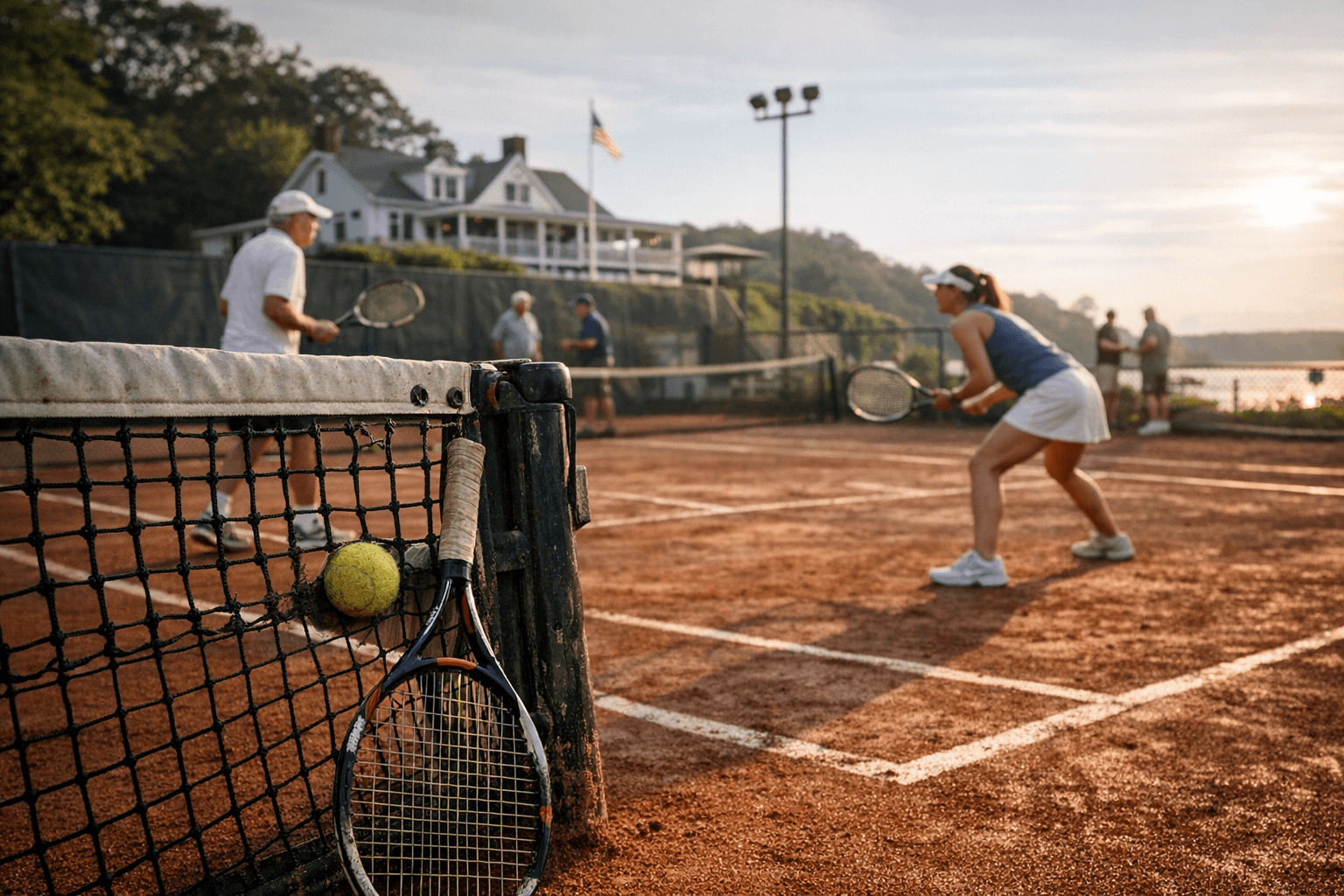 Port Jefferson Country Club Tennis Courts Set to Reopen Amid Trustee Disputes