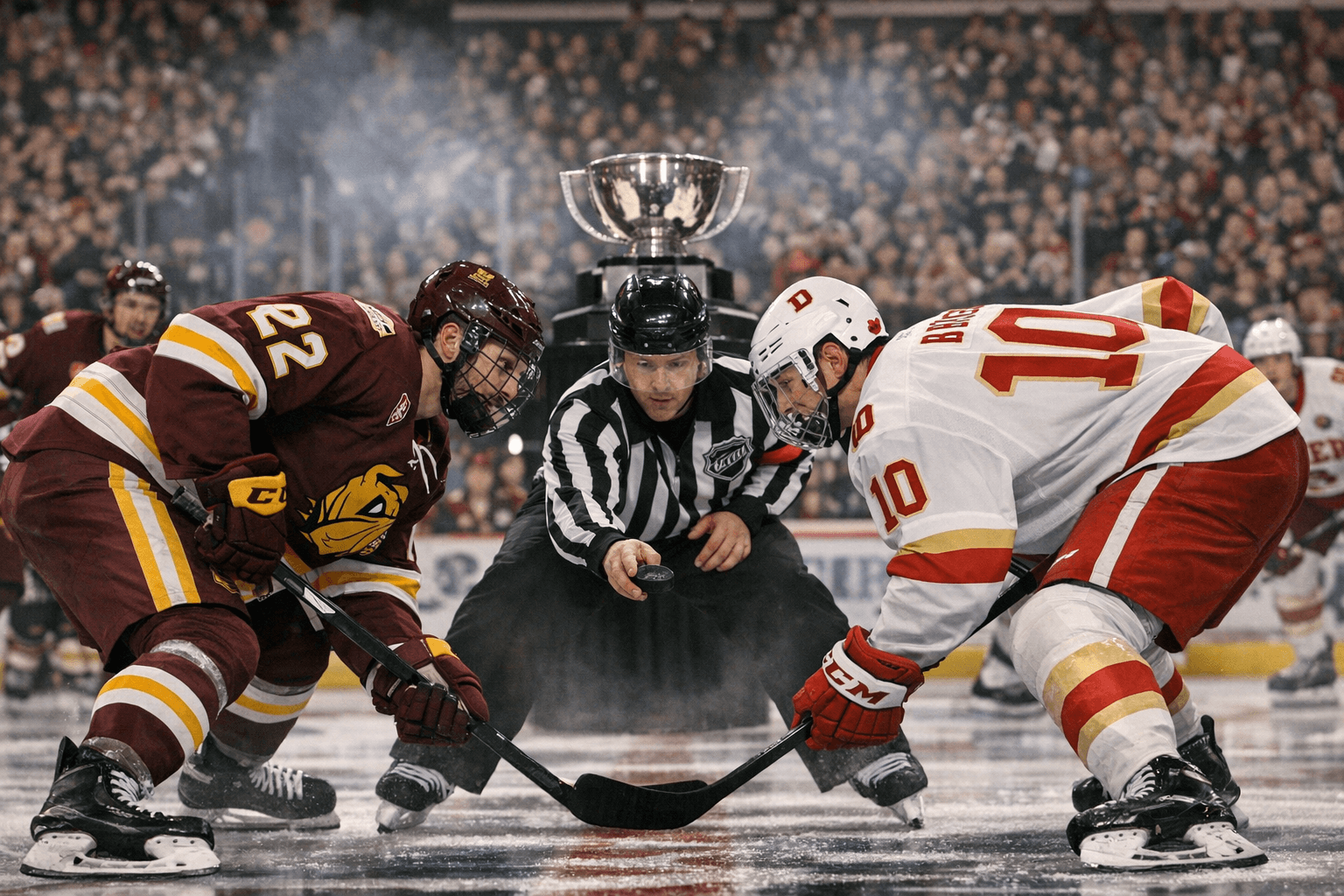 UMD Bulldogs Face Denver in NCHC Frozen Faceoff Championship Game