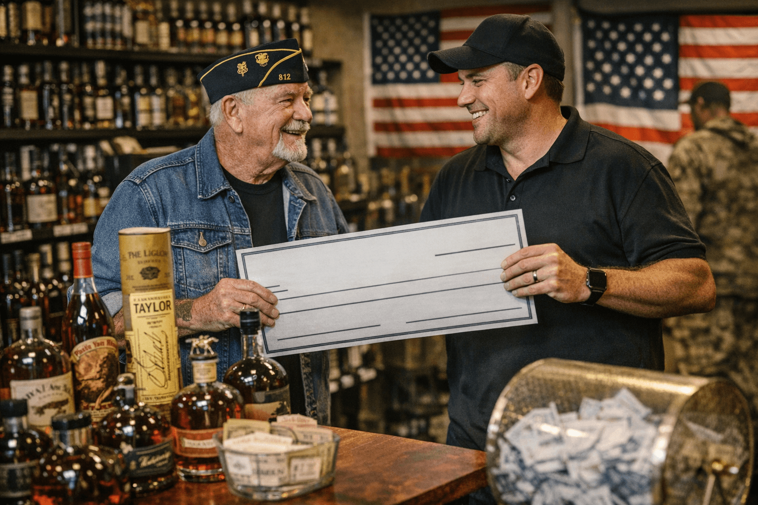Bourbon Charity Raffle Raises Over $16,720 for Jasper Veterans Nonprofit
