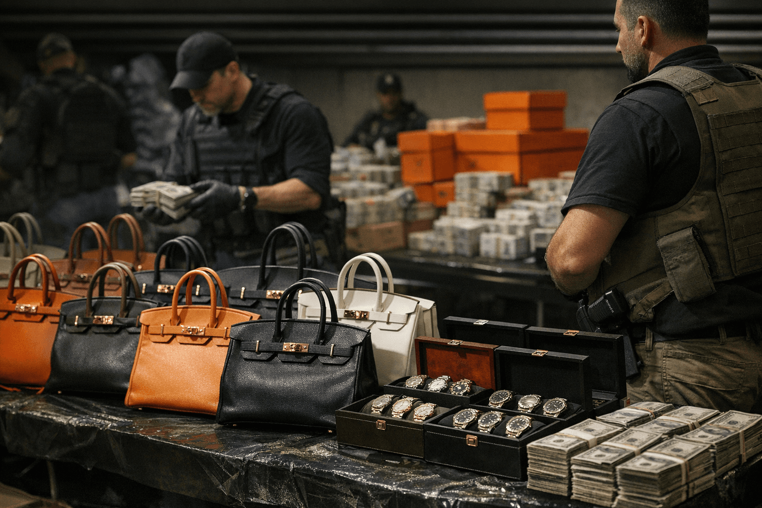Authorities Seize $6 Million in Stolen Luxury Goods in Major Bust