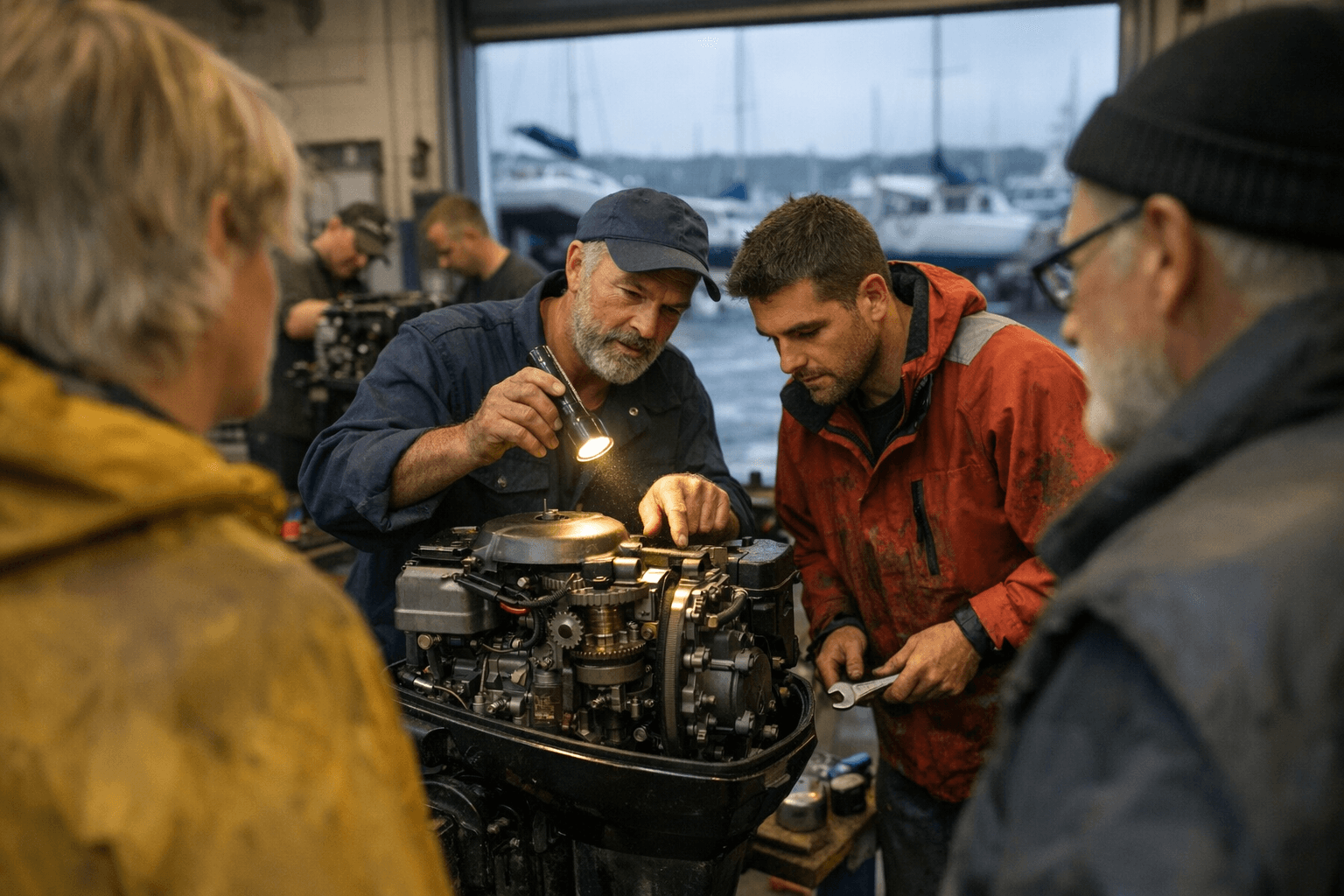 Falmouth Marine School Launches Hands-On Outboard Maintenance Course for DIY Sailors