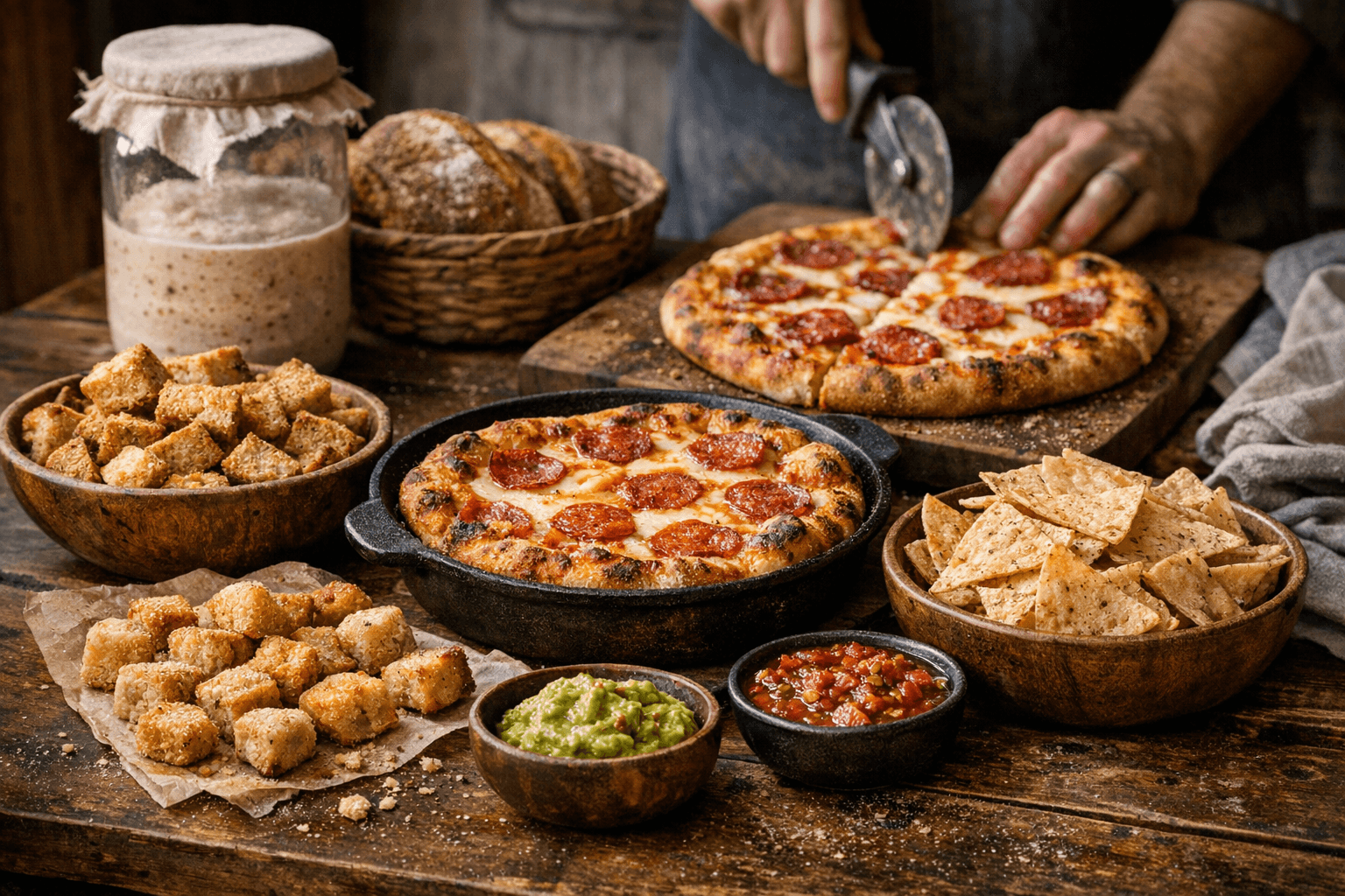 Sourdough Moves Beyond Bread Into Snacks, Pizza, and Tortillas