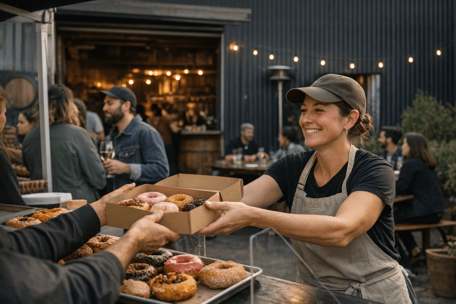 SoDo Donuts Lands Its First Permanent Weekend Residency at Hammerling Wines