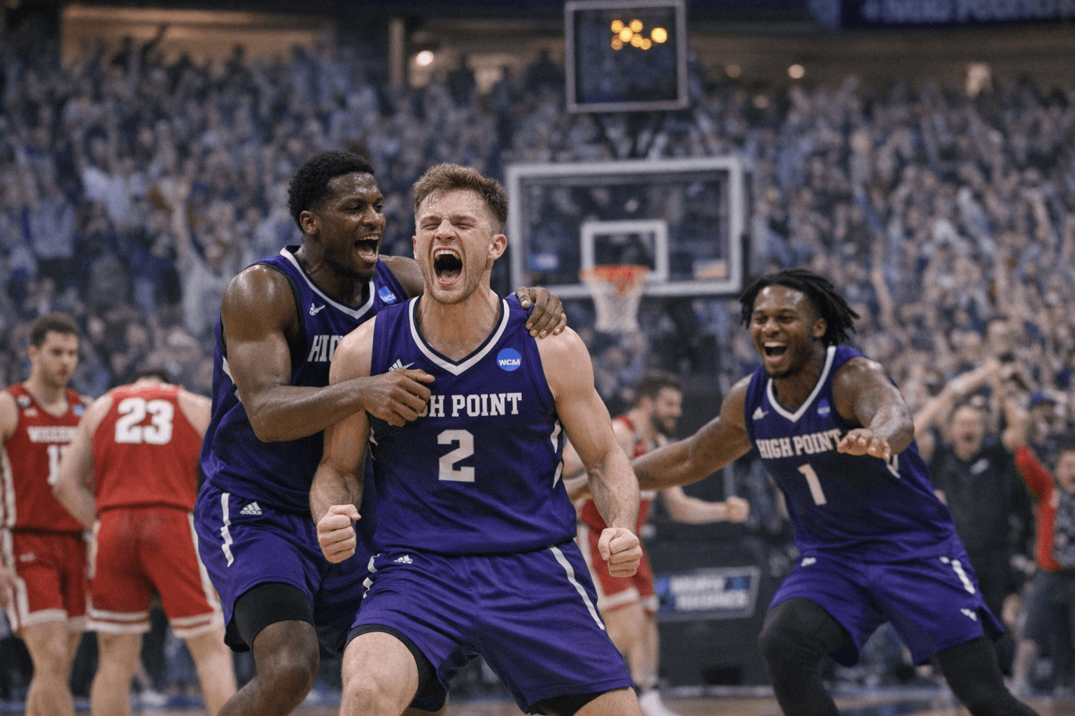 High Point University Stuns Wisconsin 83-82 for First NCAA Tournament Win