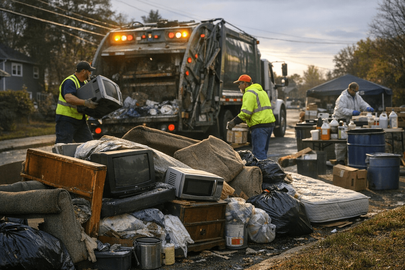 Middletown Spring Bulk Pickup, Electronics and Hazardous Waste Disposal Guide