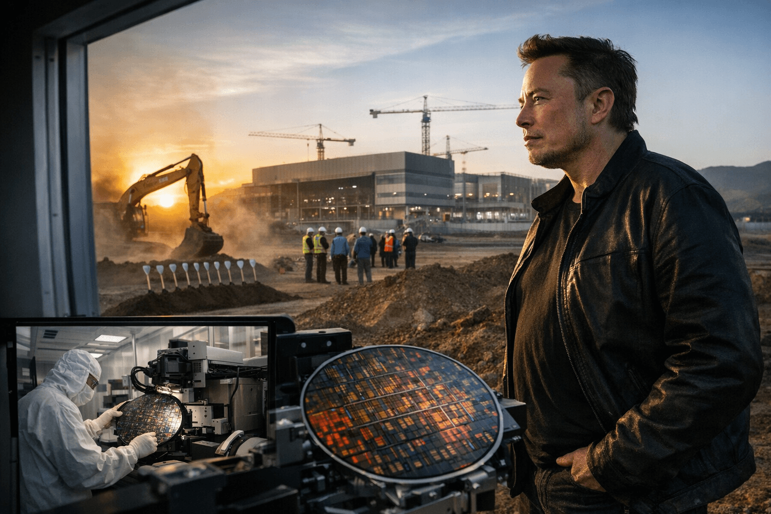Elon Musk launched Tesla's Terafab chip factory project today in a $20 billion bet on AI supply independence