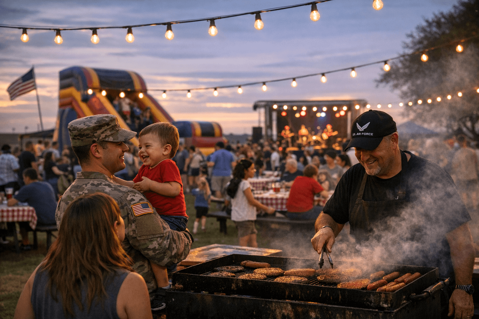 Laughlin Air Force Base Hosts First Backyard Bash for Military Community